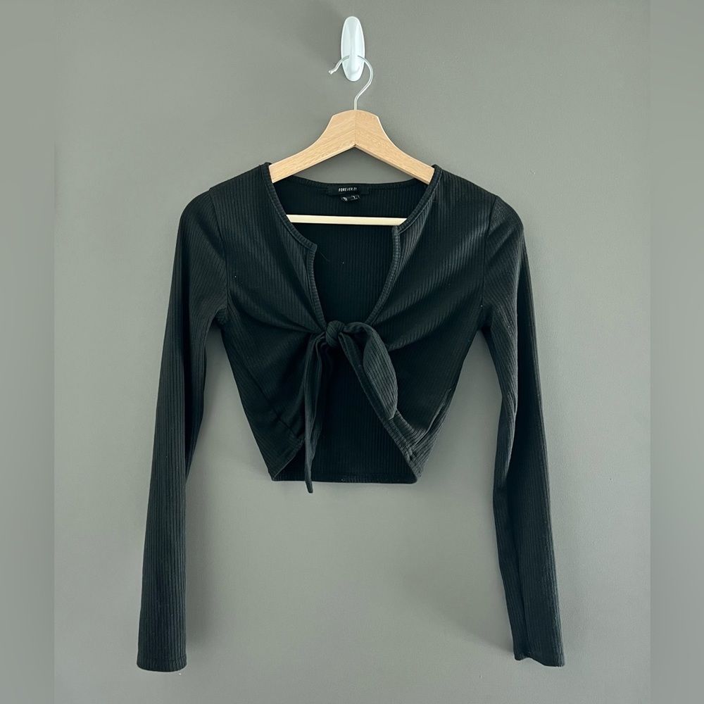 FOREVER 21 TIE TOP